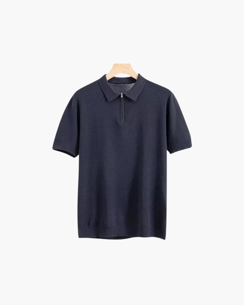 Marbella Zip Up Polo