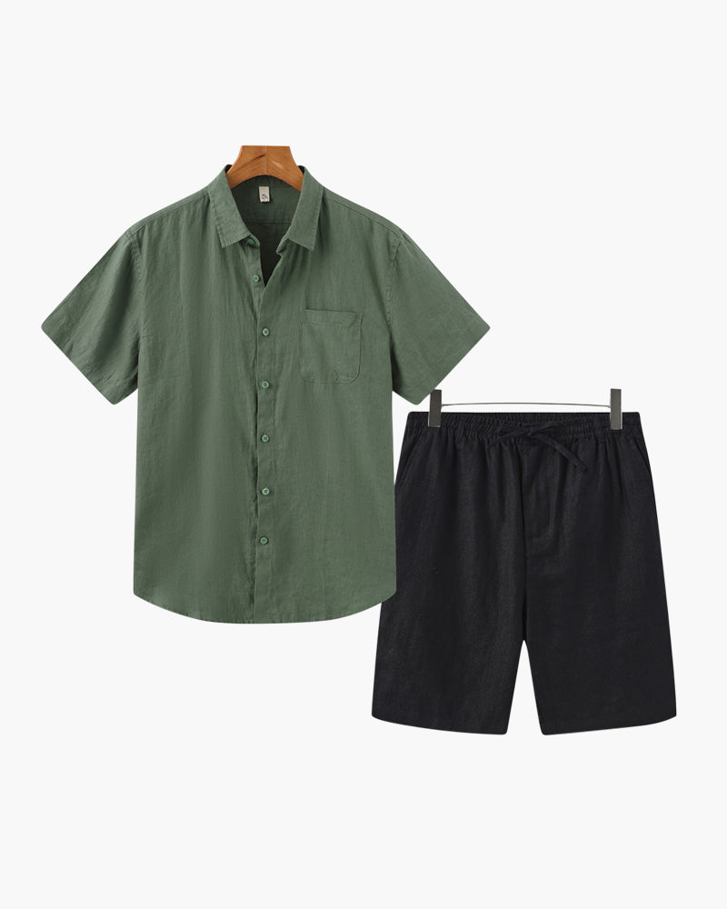 Combo Linho Old Money (Shorts)