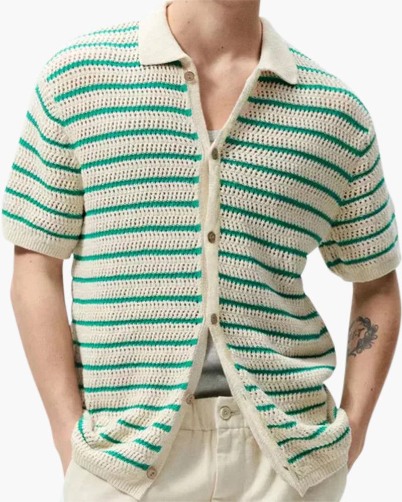 Marbella - Knitted Button Shirt